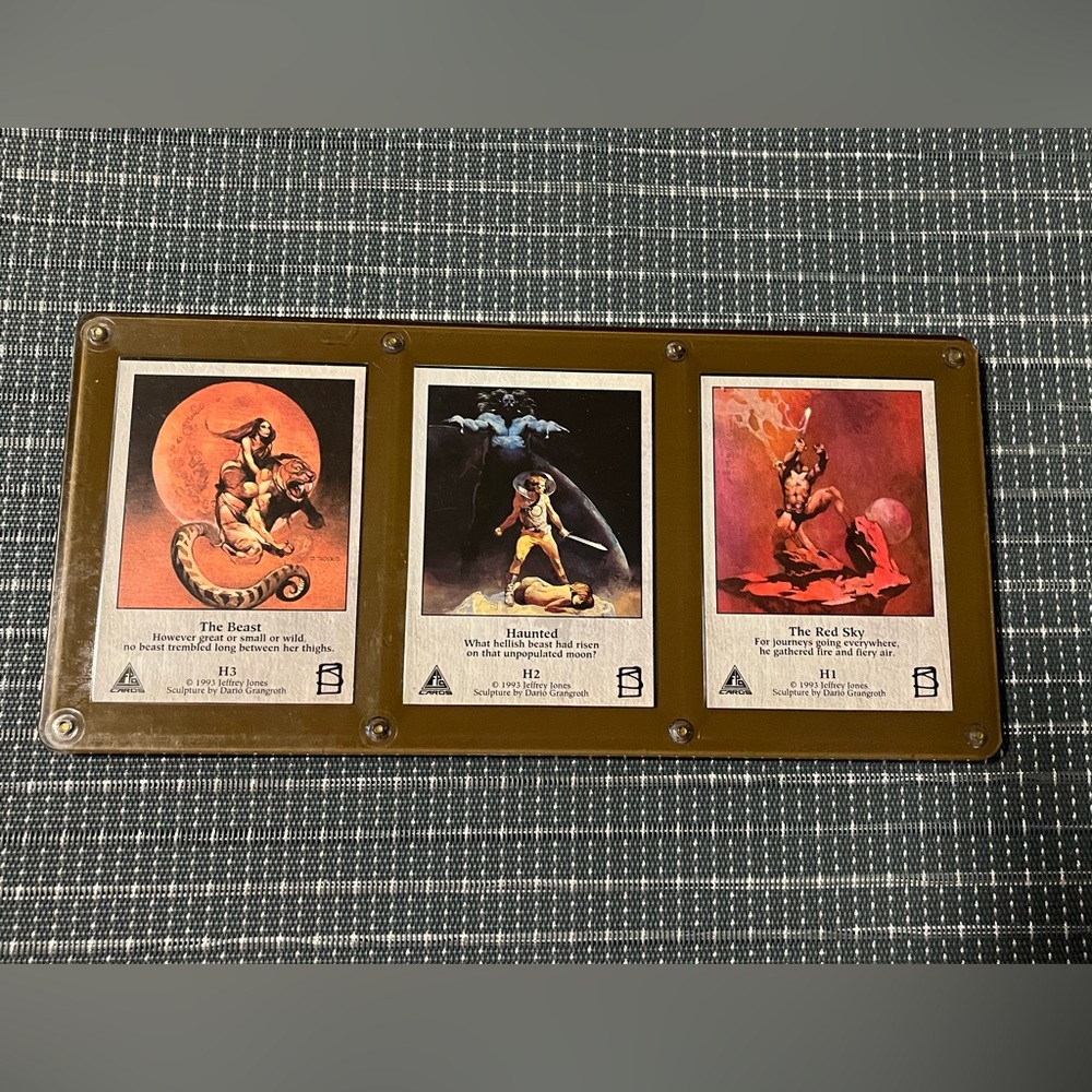 ⭐️ Special Edition ⭐️ Jeffrey Jones Series 1" Gold Hopgtam Chase Cards Set of 3
